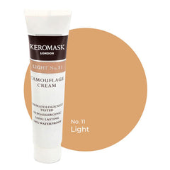 Keromask Full Coverage Concealer Light No.11 bottle close-up shows creamy texture for precise camo