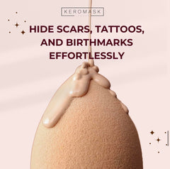 Keromask Full Coverage Concealer Light No.11 tube texture highlights smooth application