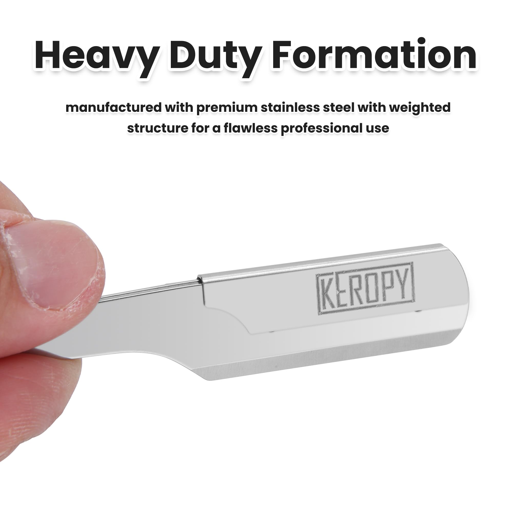 Keropy Shavette barber-quality shave at home with professional-grade results.