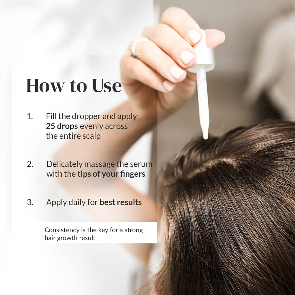 Sulfate-free Kerotin formula label signals gentle scalp care