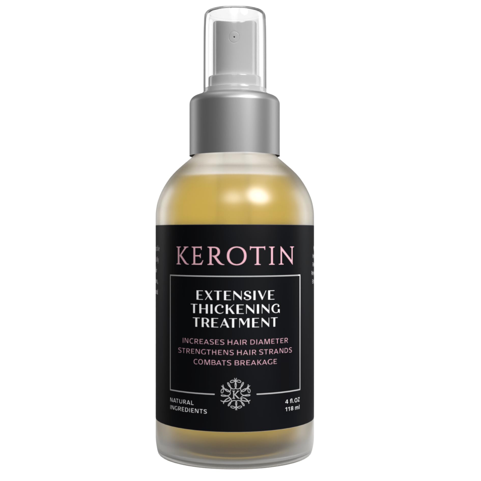 Kerotin Volumizing Line pairing shown to boost results.