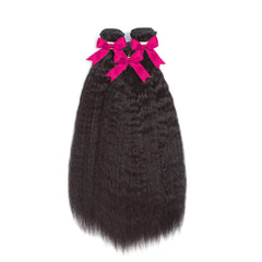 Kerriana Yaki Brazilian hair bundles 18-inch kinky straight for added length