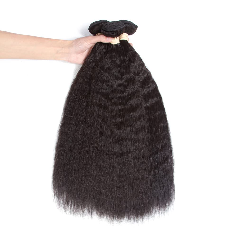 Kerriana Yaki sew-in or ponytail styles with these bundles