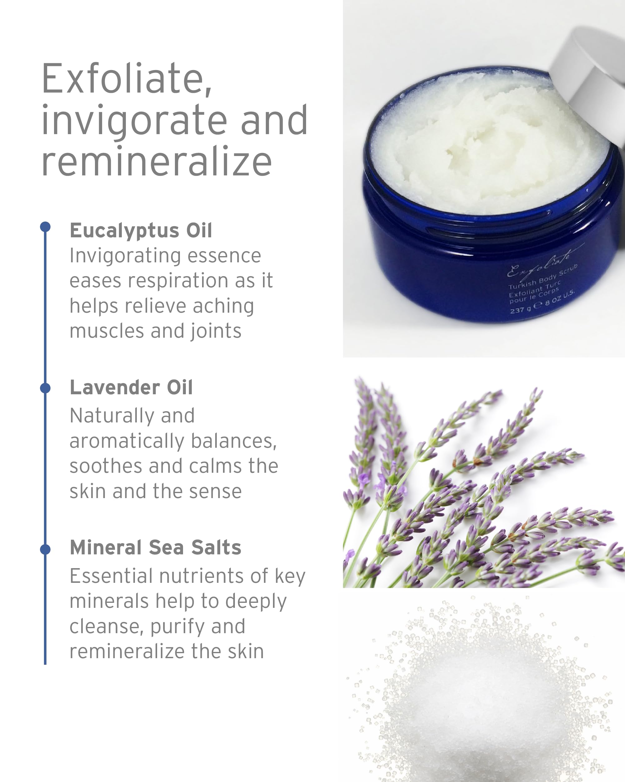Kerstin Florian Aromatherapy Turkish Body Scrub mineral sea salts nourish skin