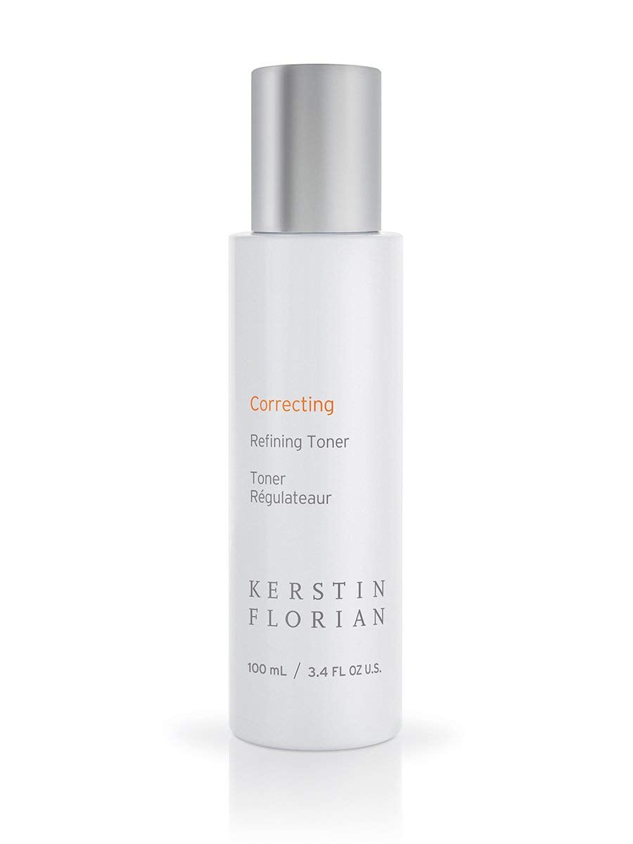 Kerstin Florian Correcting Refining Toner bottle close-up showing pore refinement potential