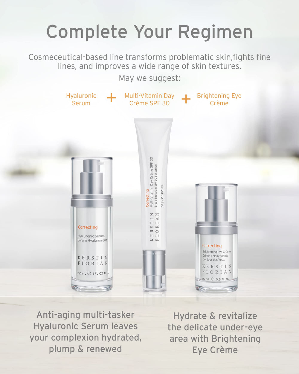 Kerstin Florian oil-free Day Creme keeps pores clear while providing everyday moisture.
