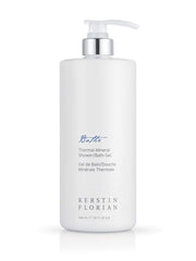 Kerstin Florian thermal mineral shower gel bottle for refreshing, hydrating daily skin care