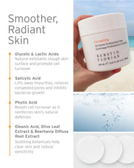 Kerstin Florian Correcting At Home Peel bottle-application demonstrates simple daily routine