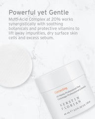 Kerstin Florian Correcting At Home Peel skin-portrait reveals smoother texture