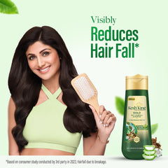 Kesh King Aloe Vera rich formula bottle emphasizes soothing scalp and moisture.