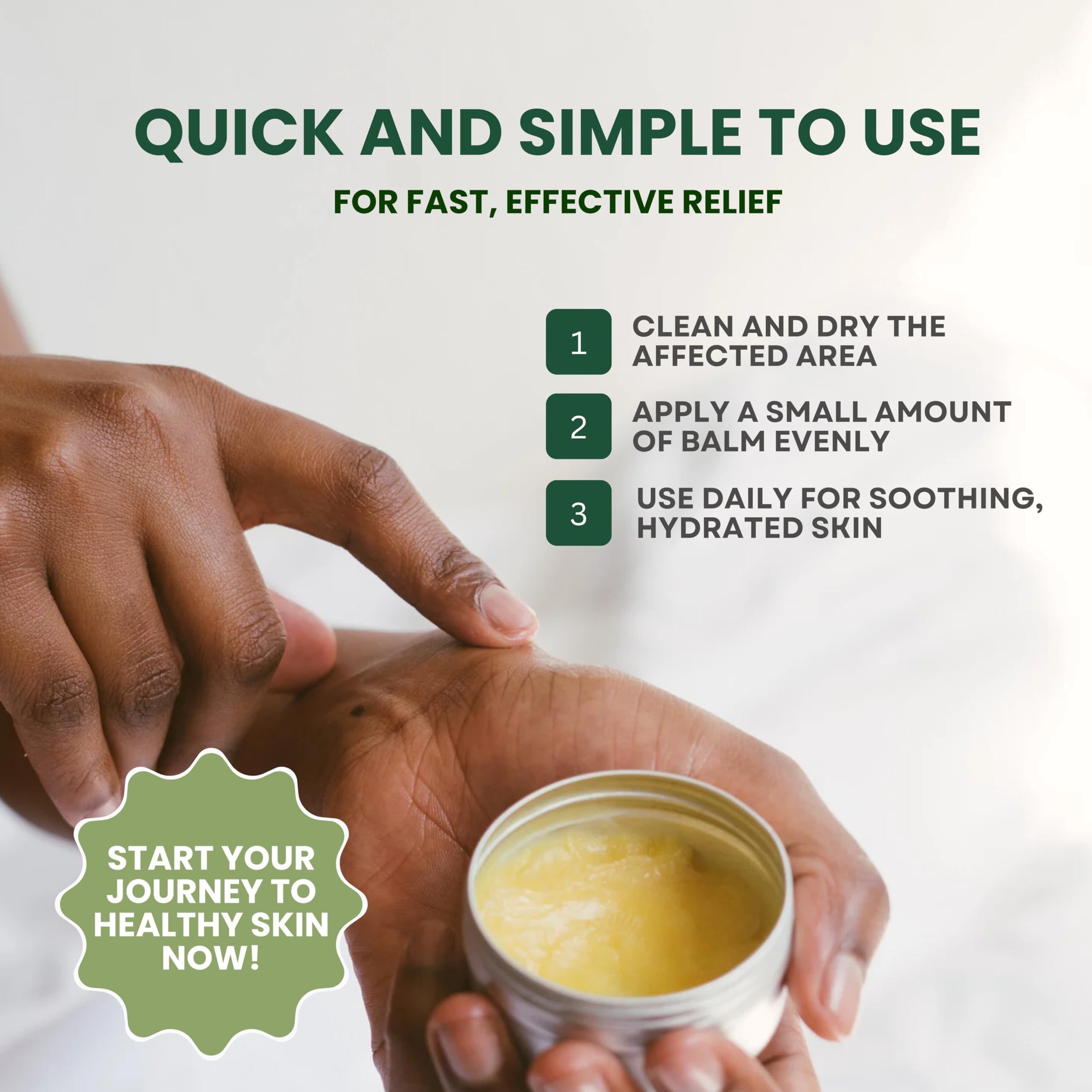 KESMEDIK Tea Tree Oil MaxTherapy Balm USA-made with organic botanicals.