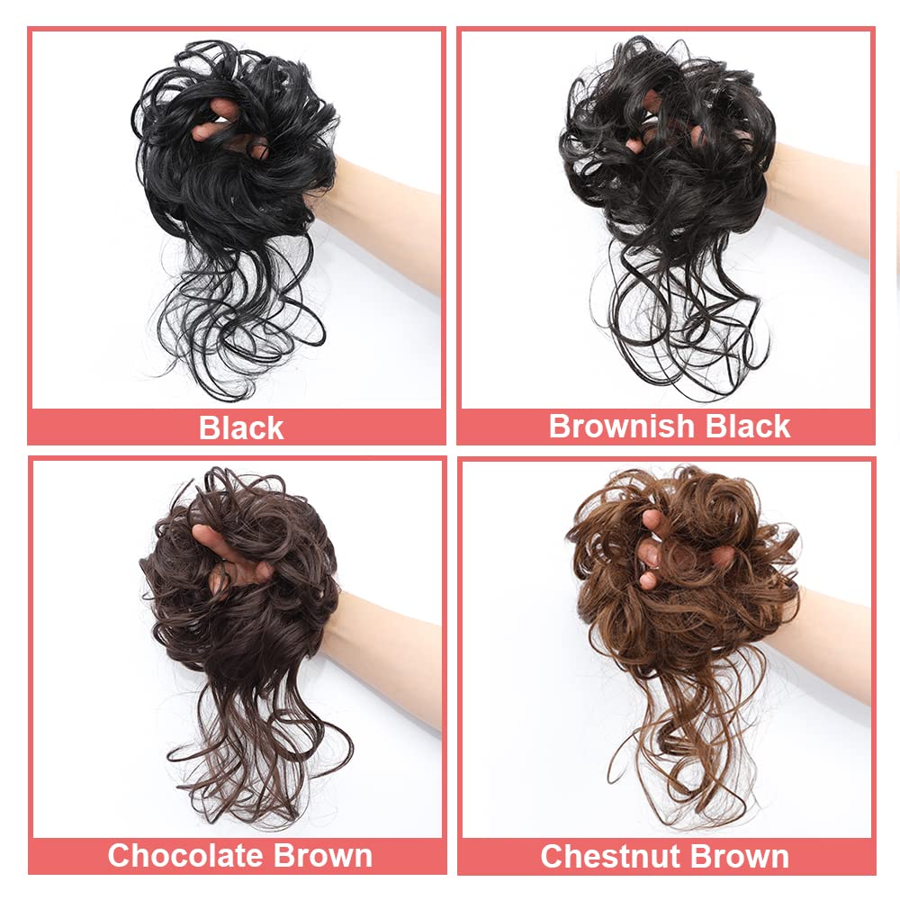 KETHBE long wavy tendrils add natural texture and movement