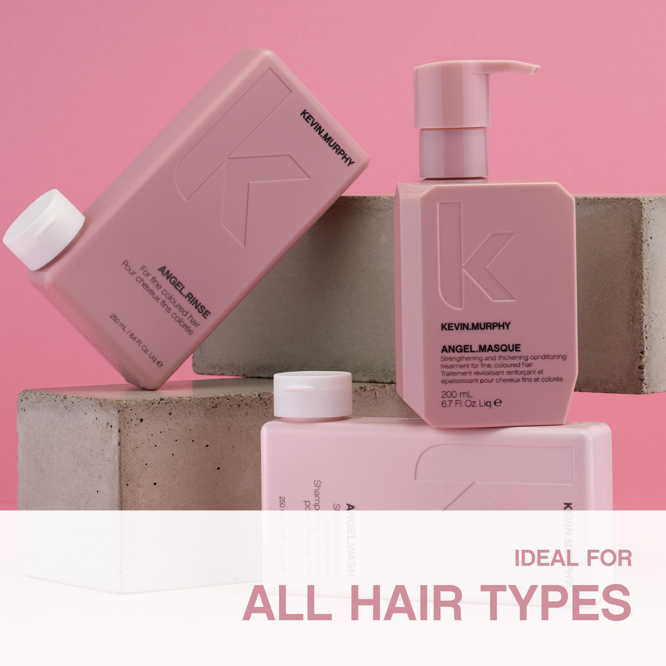 KEVIN.MURPHY Angel.Masque application scene demonstrating deep conditioning routine