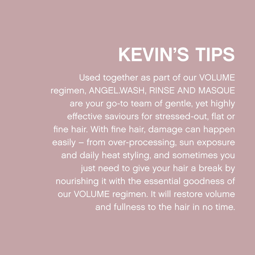 KEVIN.MURPHY Angel.Rinse creates smoother texture for detangling and shine