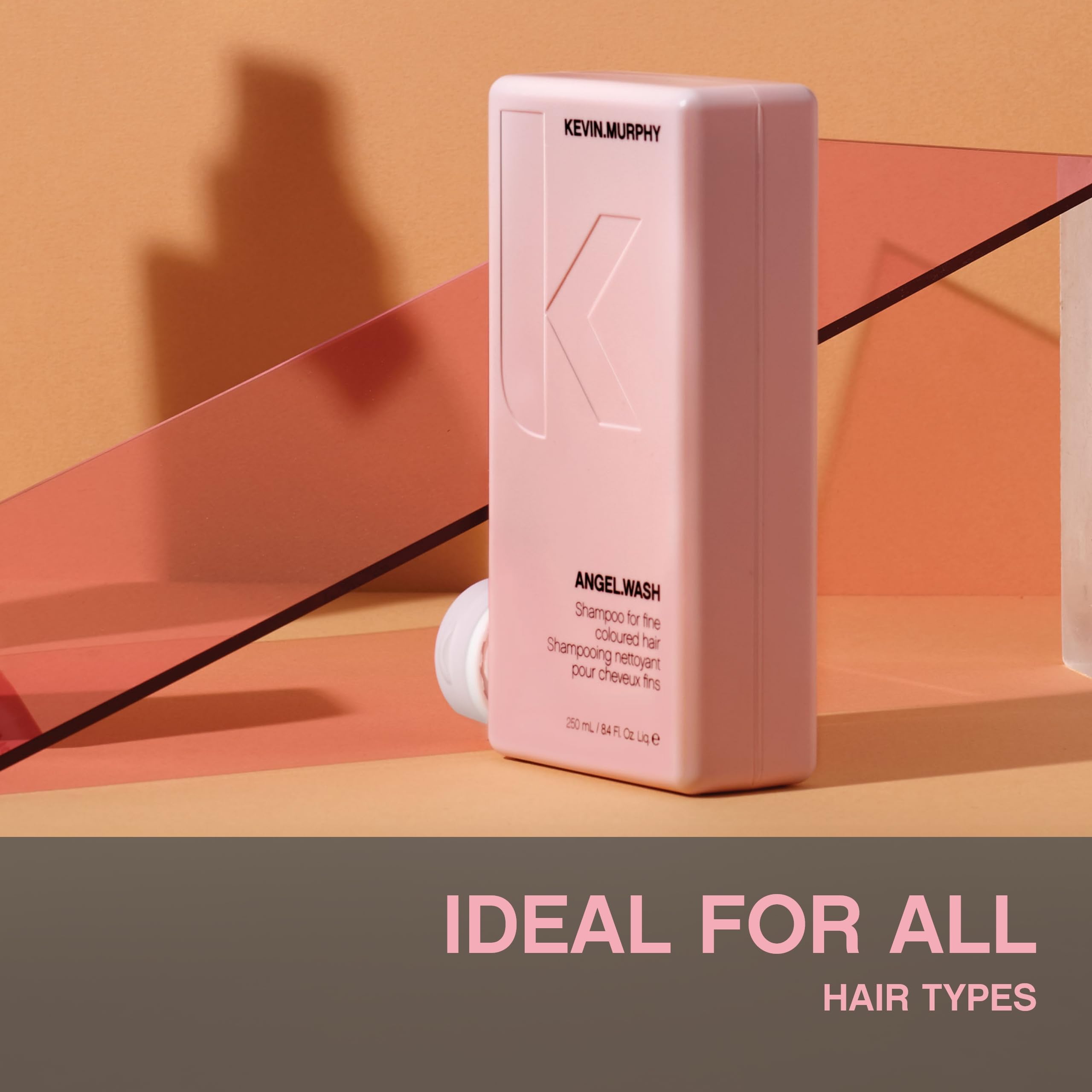 KEVIN.MURPHY Angel.Wash finished hair after wash showing smoothness.