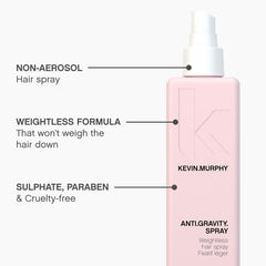 Kevin.Murphy ANTI.GRAVITY lotion packaging shows sulfate-free formula.