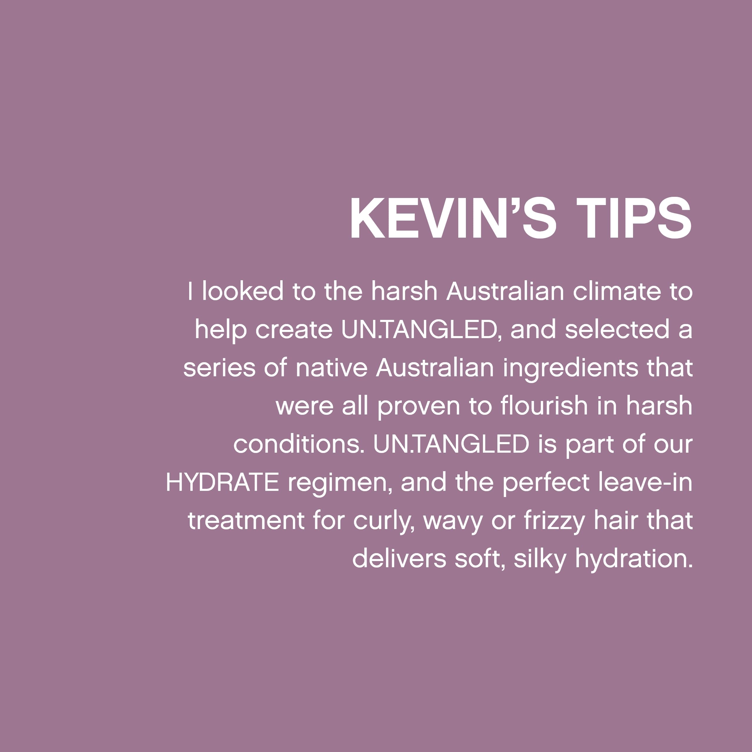 KEVIN.MURPHY bamboo extracts delivering antioxidant and vitamin benefits