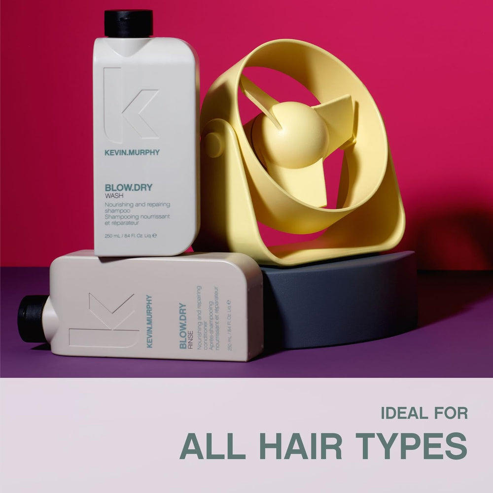 KEVIN.MURPHY BLOW.DRY WASH application demonstrates nourishing care during wash.