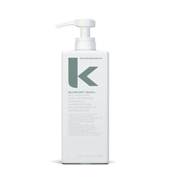 KEVIN.MURPHY BLOW.DRY WASH bottle on white background delivering deep nourishment for hair