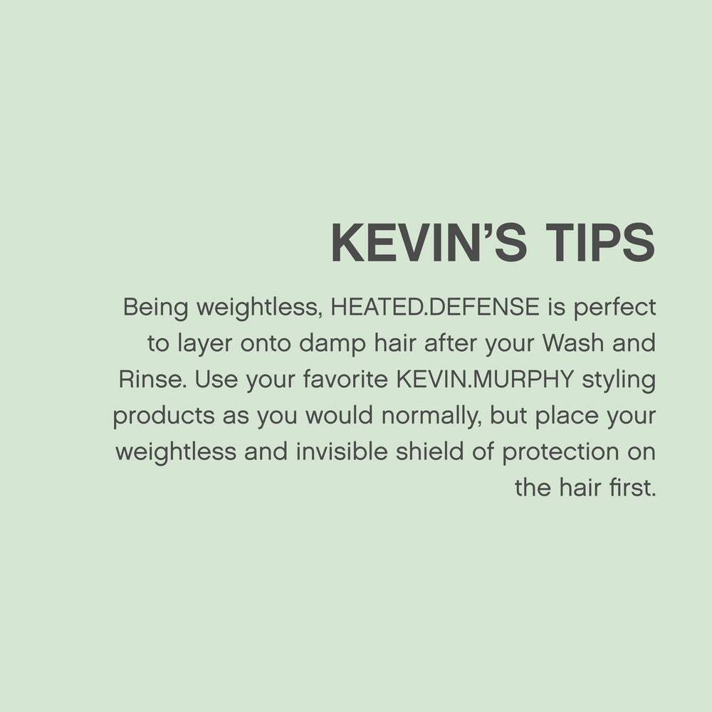 KEVIN.MURPHY Cruelty-free icon signals ethical, animal-friendly hair care.
