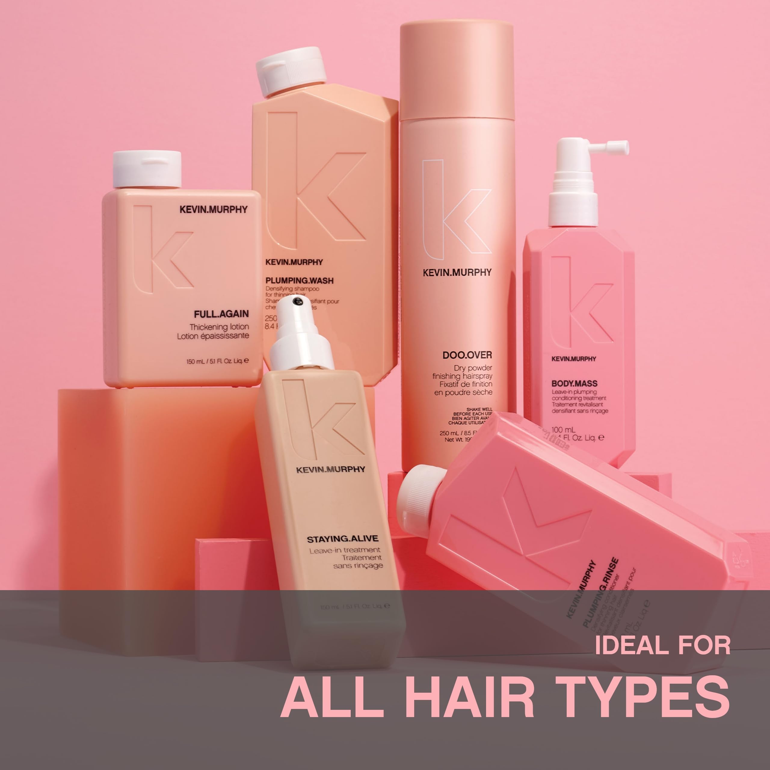 KEVIN.MURPHY DOO.OVER works across all hair types and lengths.