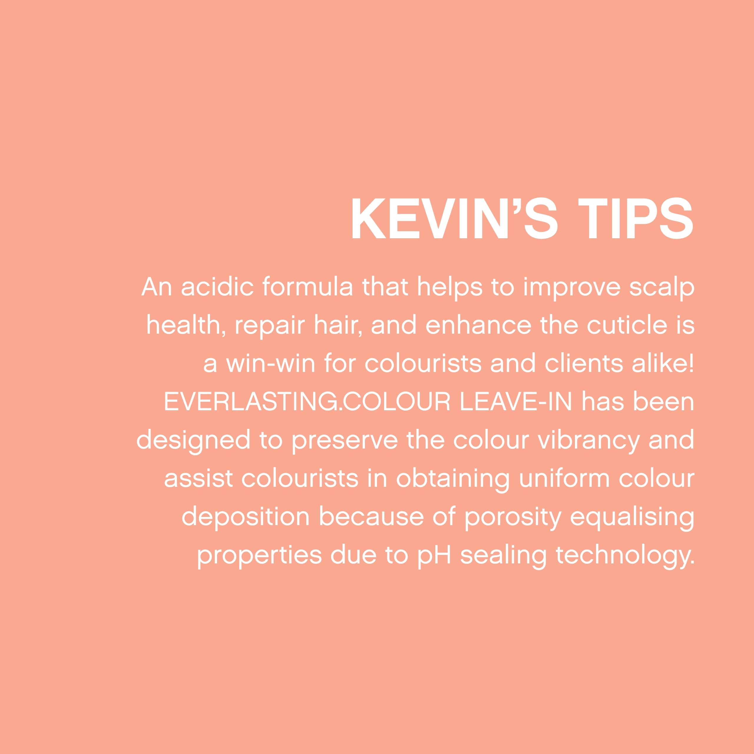 Everlasting Colour Leave-In bottle displayed in a bathroom setup for daily use