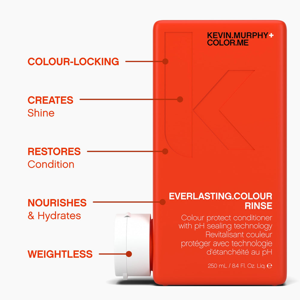KEVIN.MURPHY Everlasting Colour Rinse texture close-up shows creamy formula for soft hair.