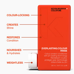 KEVIN.MURPHY Everlasting Colour Rinse texture close-up shows creamy formula for soft hair.