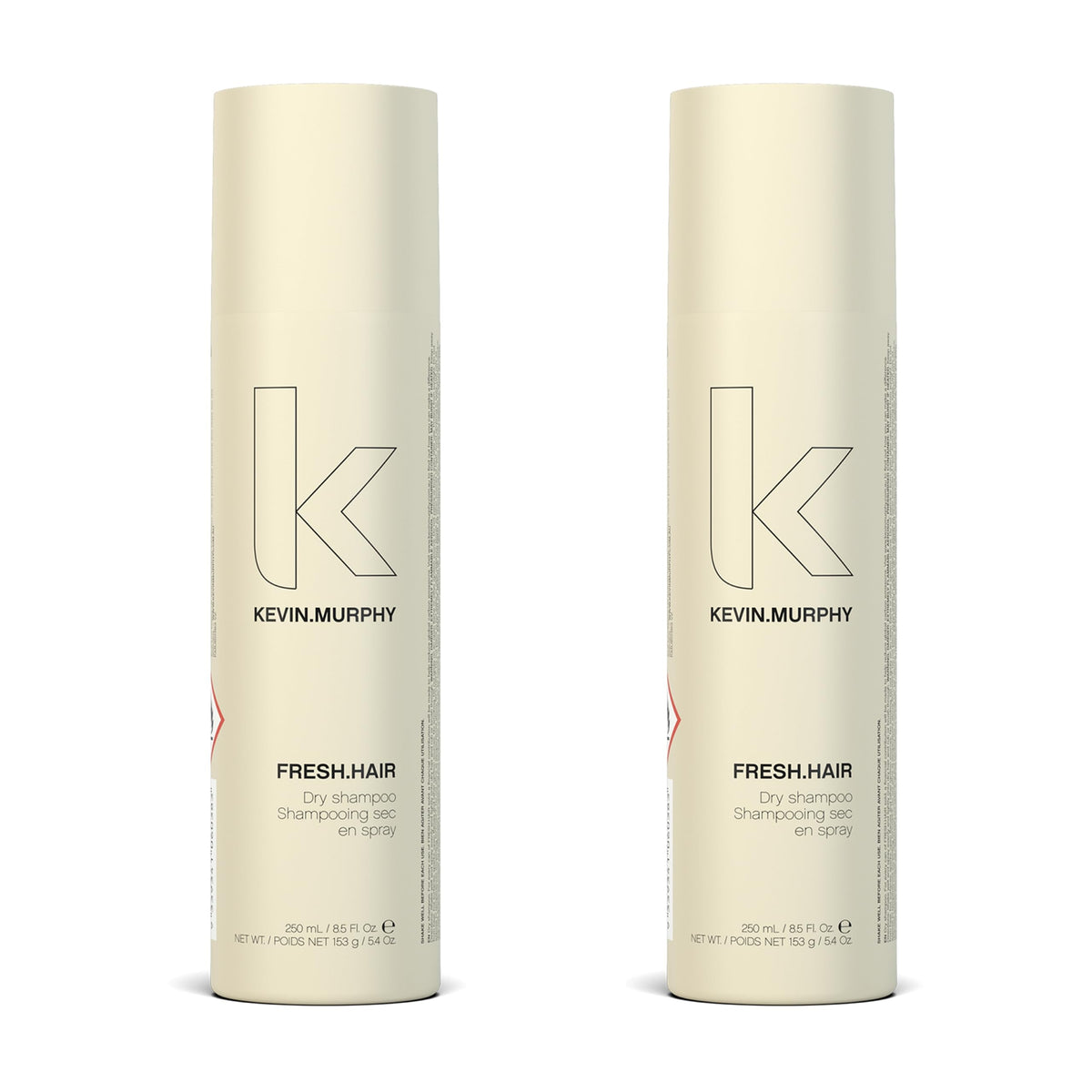 KEVIN.MURPHY Fresh.Hair montre la bouteille de shampooing sec rafraîchit les racines et absorbe l'excès d'huile