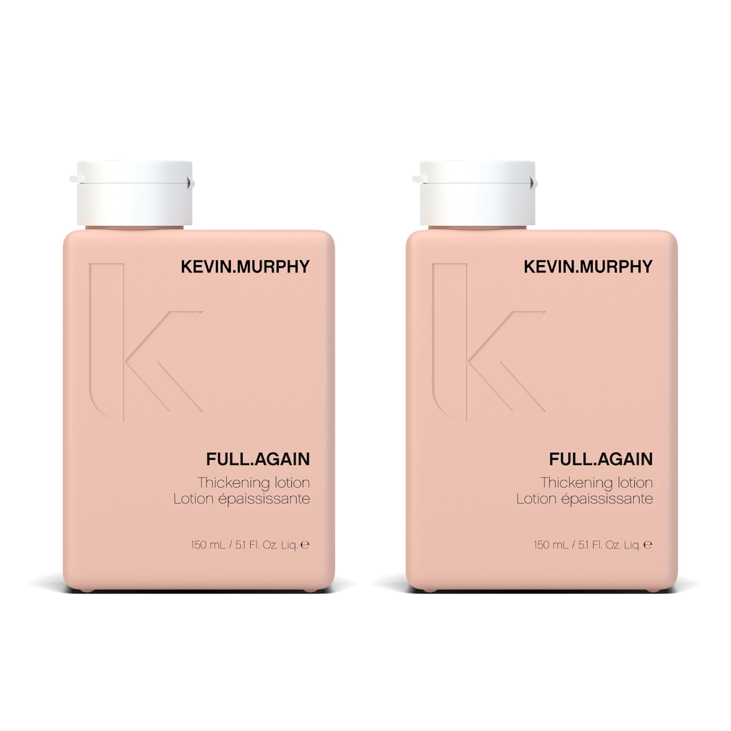 Kevin Murphy FULL.AGAIN bottle on shelf signals easy volume boost for fine hair.