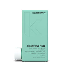 KEVIN.MURPHY KILLER.CURLS RINSE bottle showcasing nourished curls and color protection.