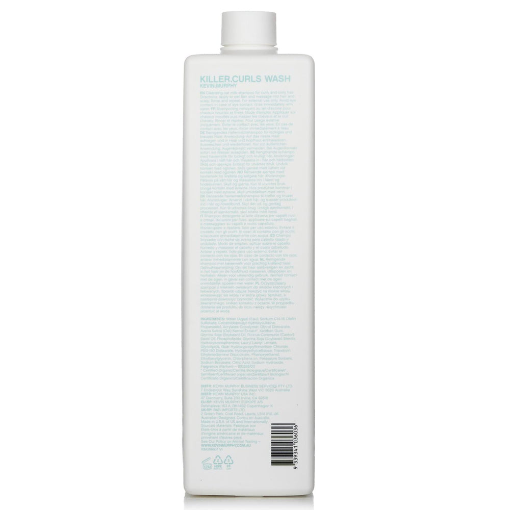 Kevin.Murphy Killer.Curls Wash foam lather reveals rich hydration for waves.