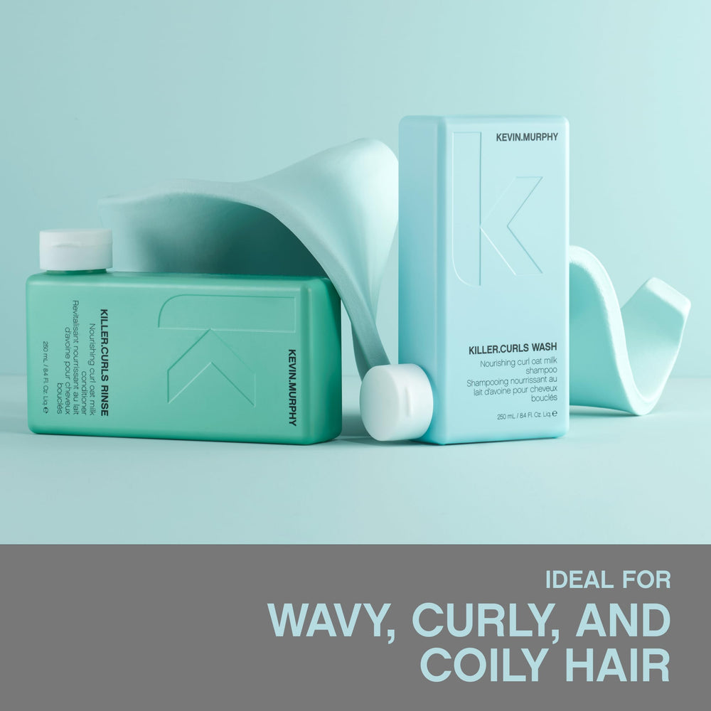 Kevin Murphy Killer.Curls Wash wet hair demonstrates cleansing without weighing down curls