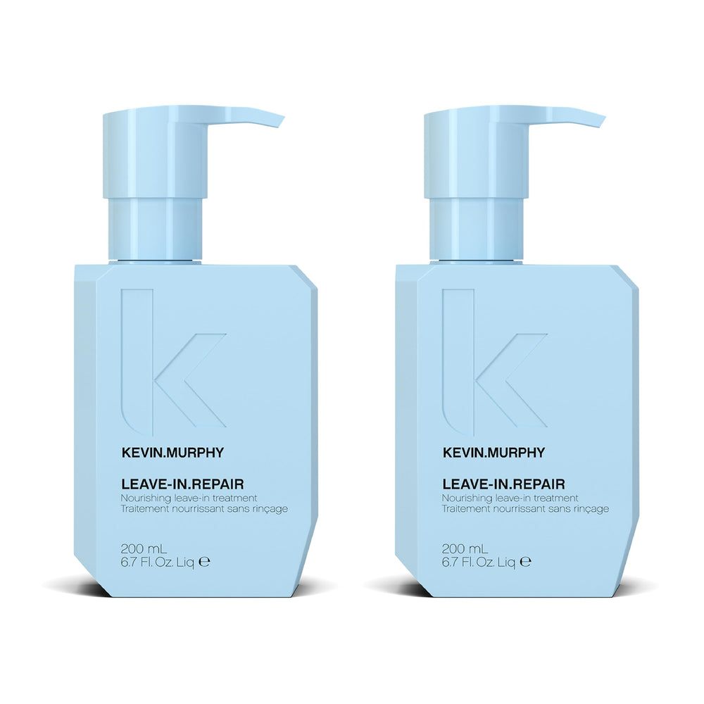 Kevin.Murphy Leave-In.Repair bottle highlighting keratin treatment for strong, glossy hair