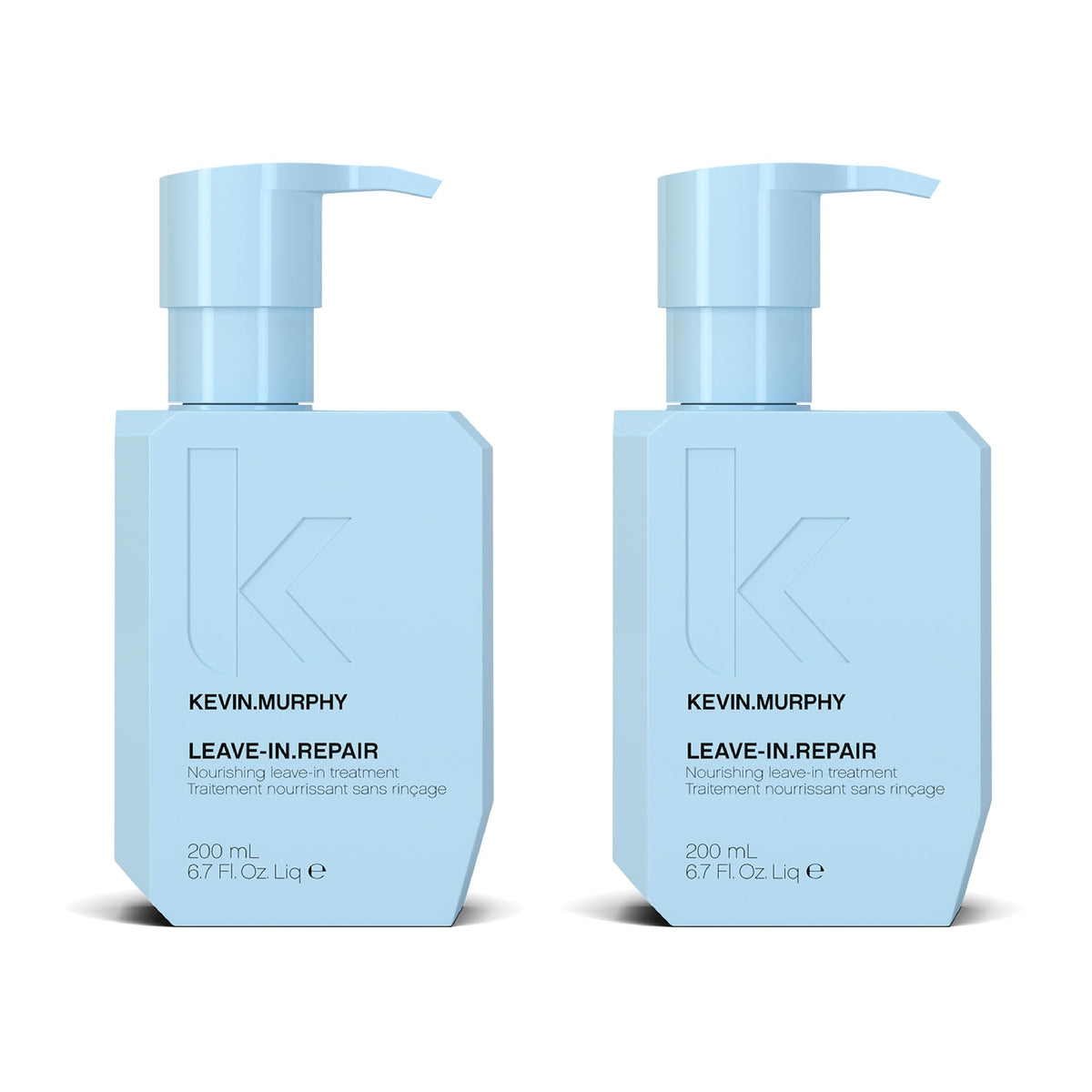 Kevin.Murphy Leave-In.Repair bottle highlighting keratin treatment for strong, glossy hair