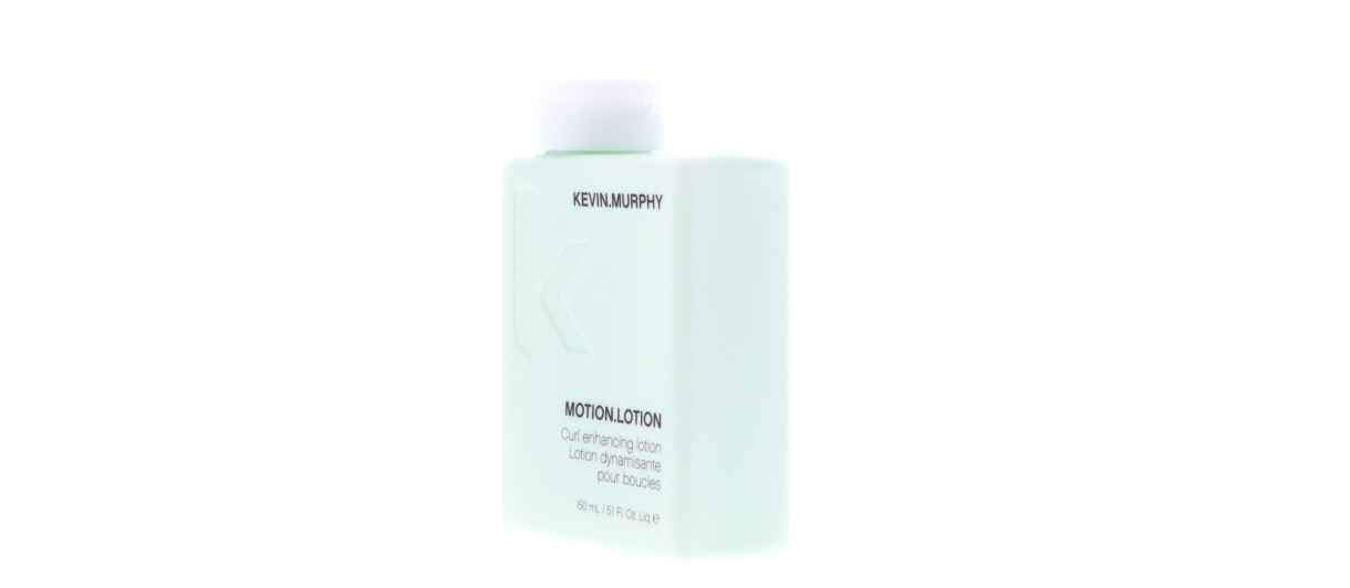 Kevin Murphy Motion.Lotion curly hair demonstrating enhanced curl definition with added body.