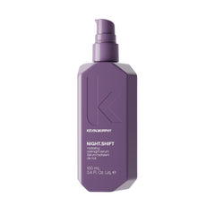 KEVIN.MURPHY NIGHT.SHIFT bottle front for lightweight hydration and smoother morning hair