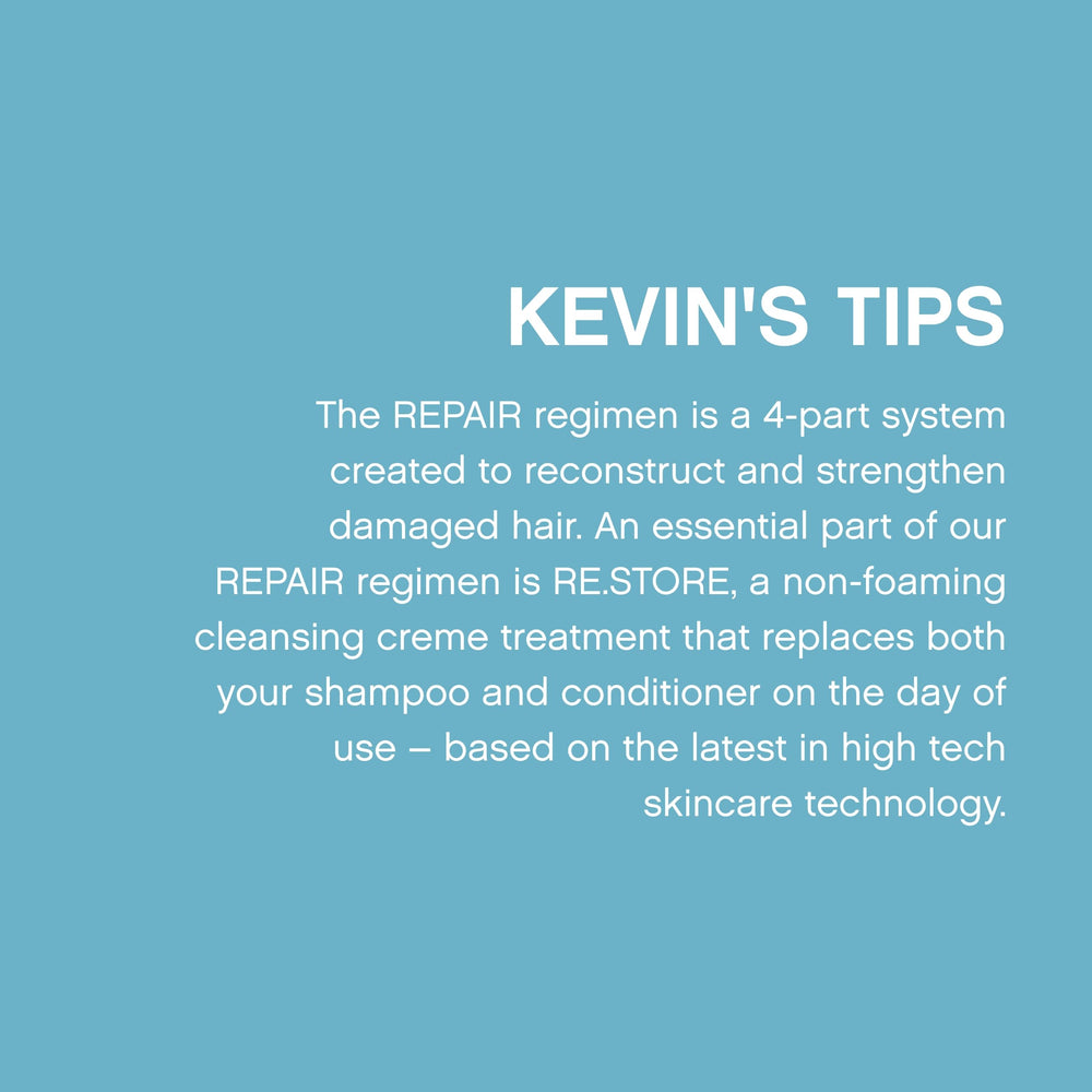 Eco-friendly KEVIN.MURPHY packaging underlines responsible care.
