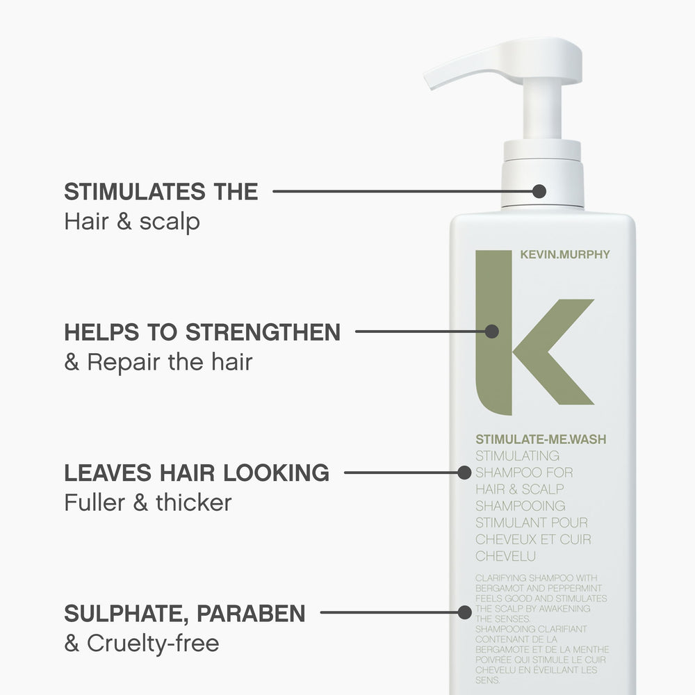KEVIN.MURPHY REPAIR-ME.RINSE application shot shows even distribution.