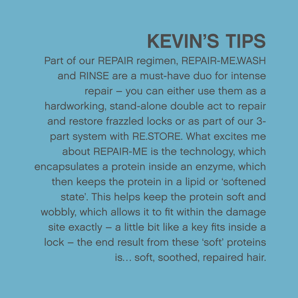 KEVIN.MURPHY REPAIR-ME.WASH 2-pack signals value and ongoing care