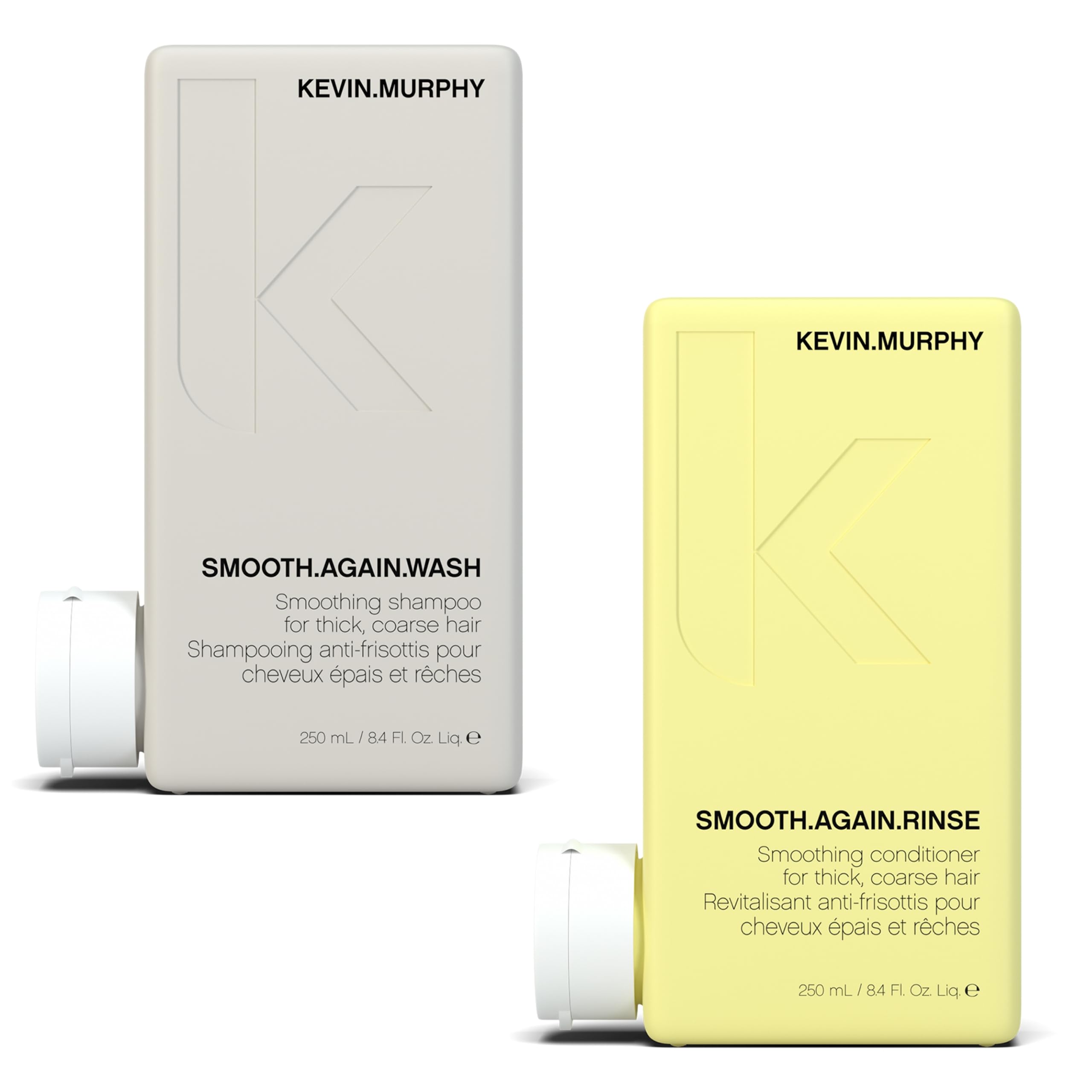 Kevin Murphy Smooth Again Wash bottle front for silky, frizz-control cleansing