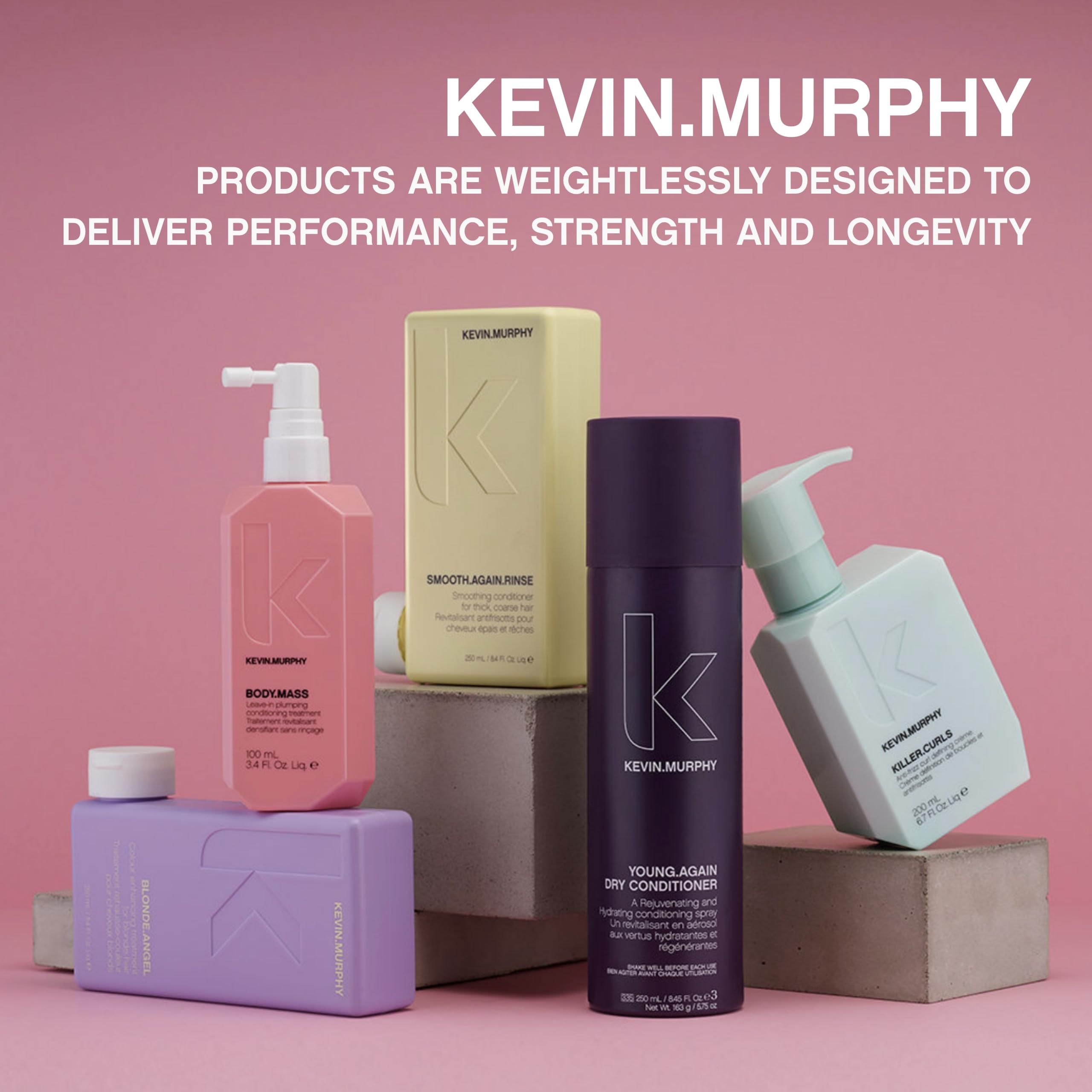 KEVIN.MURPHY Staying.ALIVE bottle supports colour-treated hair protection