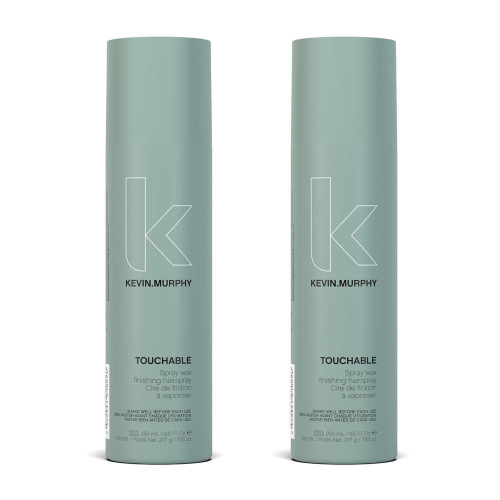 KEVIN.MURPHY Touchable Spray Wax finish bottle shows weightless texture and hold.