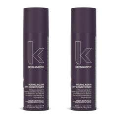 KEVIN.MURPHY Young.Again dry conditioner bottle provides lightweight moisture between washes.