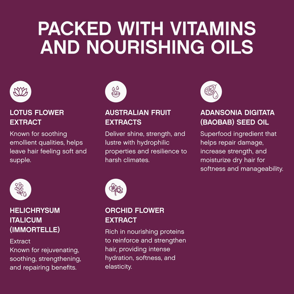 KEVIN.MURPHY YOUNG.AGAIN.WASH applying demonstrates nourishing amino acids for stronger hair.