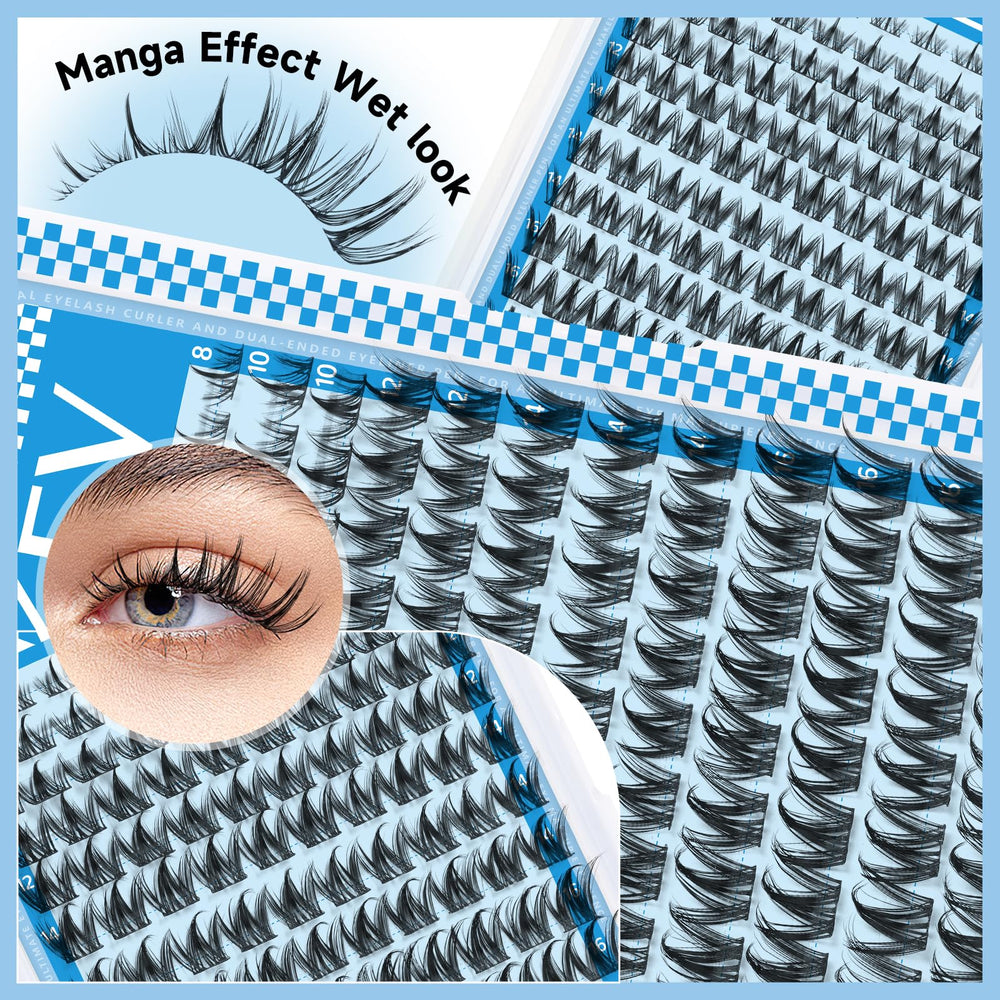 KevKev multi style lash models from natural to bold looks