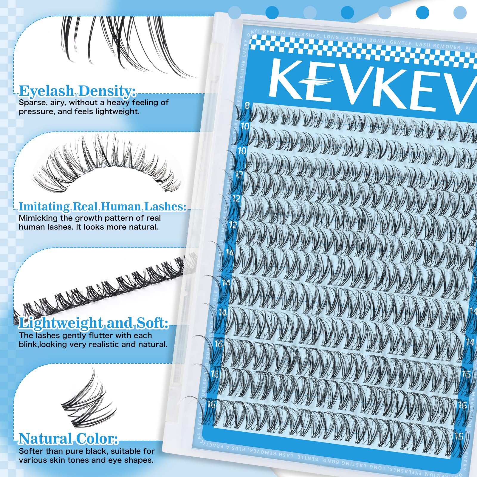 KevKev soft synthetic fibers provide comfortable wear and a gentle feel.