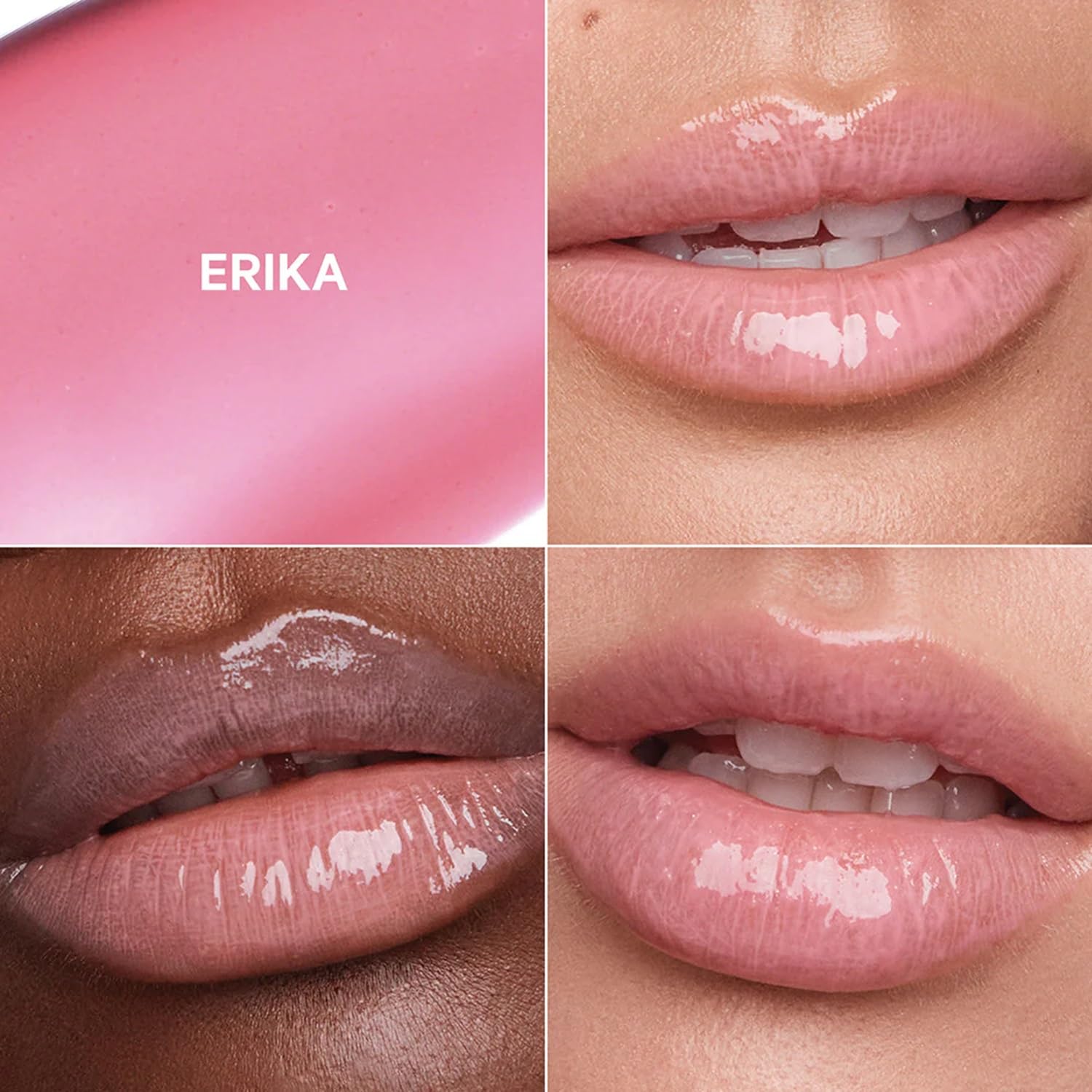 Kevyn Aucoin Celestial Lip Gloss Erika close-up reveals creamy texture.