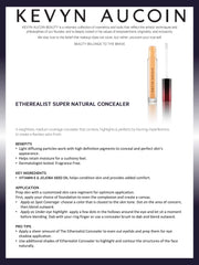 Kevyn Aucoin Etherealist peach undertone concealer swatch on skin