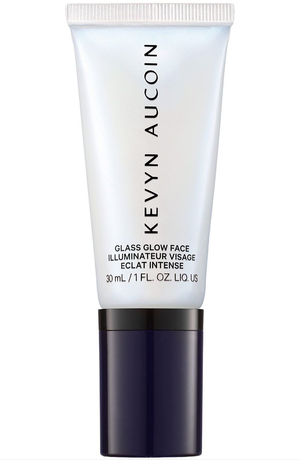 Kevyn Aucoin Glass Glow on the face delivers a glassy, hydrated glow.